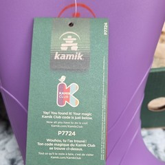 Kamik Stomp Kids Waterproof Rubber Rain Boots Purple/Pink US 2 EU 33/34