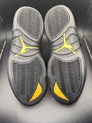 Size 2 (PS) – Jordan 12 Retro Mid Black Taxi, 151186-071, New With Box