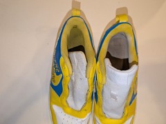 Nike Air Bart Shoes Size 7Y Simpsons Custom Jordan Sneakers 7 Y Boys Girls Kids