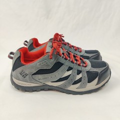 Columbia Kids Black Omni Grip Redmond Waterproof BY2857-012 Sz 5 Hiking Trekking