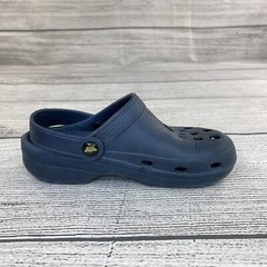 Doggers Mule Clogs Youth Size 1 Slip On Ankle Strap Comfort Sandals / Shoes Blue