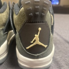 Nike Air Jordan 4 Retro SE Craft Medium Olive GS Size 3.5 FB9928-200