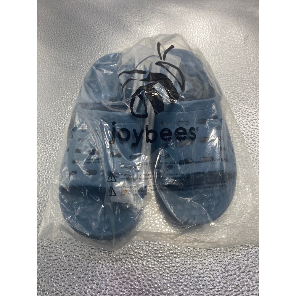 Joybees Kids Everyday Sandal Blue EVA Slip On Slide Shoes Size J2 New
