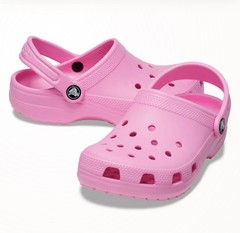 Crocs Taffy Pink 🌷 J1 – Junior 1 Classic Clog New With Tags Fast Shipping.