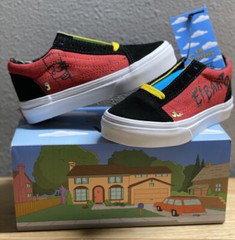 Vans x THE SIMPSONS VANS KIDS SHOES OLD SKOOL EL BARTO Kids SZ 11.5 In Hand New!