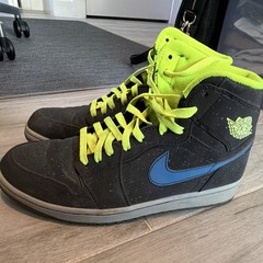 Nike Air Jordan 1 High BHM Black History Month. Reflective 3M. Size 12