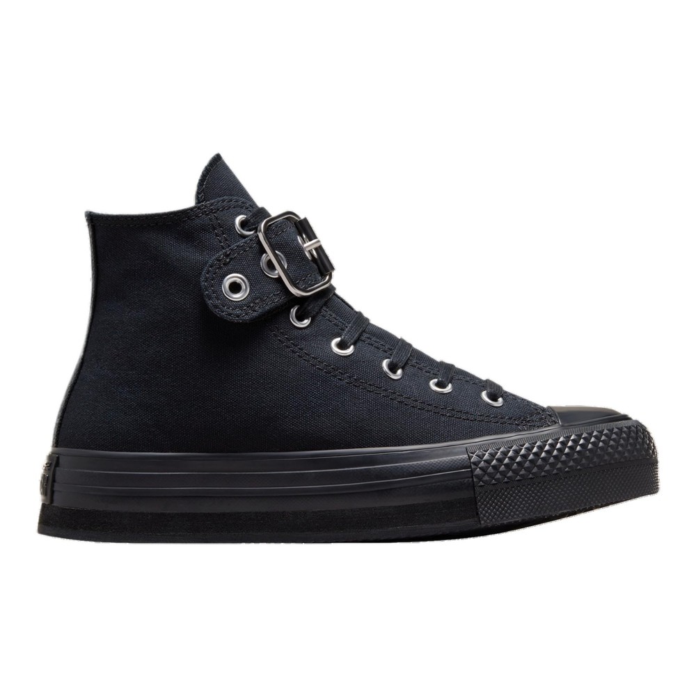 Converse Big Kids‘ Chuck Taylor All Star Eva Lift Shoes – Black/Black/Black