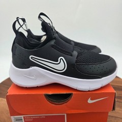 Nike Flex Runner 3 PS Black White Kid’s Preschool Shoes FN1449-005 Sneakers