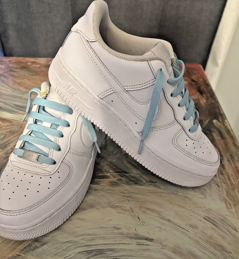 Size 5.5Y, 7W – Nike Air Force 1 LE Low Triple White, DH2920-111, Clean, No Box