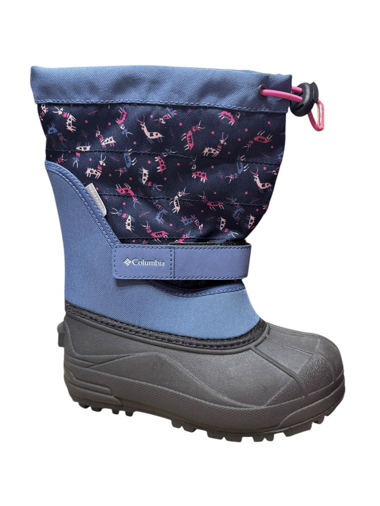 ColumbiaPowderbug Plus II Winter Snow Boots Kids Size 1Y Youth