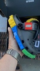 Crocs x LEGO® Creativity Clogs (kids size) 13C Black New Fast Shopping