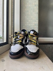 Nike Dunk Low SE GS „Panda Monium“, Rare Halloween Edition Size EU 37.5/US5Y