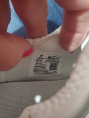 Nike Flex Runner 2 Triple White Youth Size 4Y(5.5W) Slip On