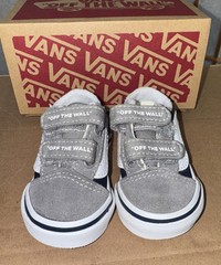 Vans Sneakers Size 2.0 Old School V Logo Pop Skate Shoes Unisex Blue/frost Gray