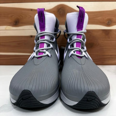 NEW- Nike Binzie Waterproof Rain Boot Sneakers Gray/Purple size Youth 5Y