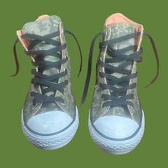 CONVERSE Chuck Taylor All Star Hi Surplus Camo Gold Stars Junior Size 5 Shoes