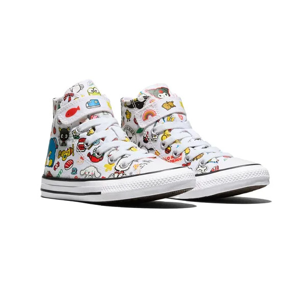 Converse PS Chuck Taylor All Star EasyOn Hi Hello Kitty Stickers Multi A17701C