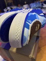 A BATHING APE BAPE Blue ABC Camo Ape Head Slip On Kids Shoe US sz 1 PS 20cm $165
