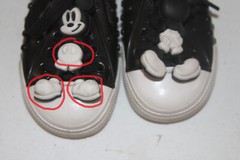 *F Mini Melissa Mini Polibolha + Disney Sneaker Sz 9 Unisex