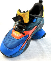 Blue/Black/Multicolor Sneaker Puma RS Kids Future 391548-01 Size 1C