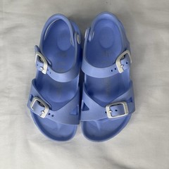 Birkenstock Rio Essentials blue Kids Sandals Size 28(10-10.5) , beach, vacation