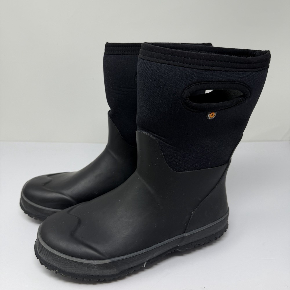 BOGS Classic Boots Youth 5 EU 38 Women’s 7 Black Insulate Waterproof Snow Rain