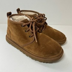 UGG Big Kids Neumel II 1017320K Red Suede chukka boots size 6