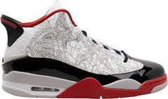 *NEW* Pre-School Kids Nike Air Jordan Dub Zero (PS) White/Red (DV1359 160)