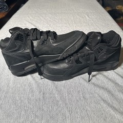 Nike Air Flight 89 Black High Top Basketball Sneaker 315793-002 Shoes Size 9