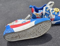Ground Up Sonic The Hedgehog Sneaker – Kids’Size 2