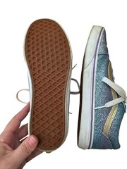 Vans x Old Skool (Ombre Glitter) Mult/Gold Size 7