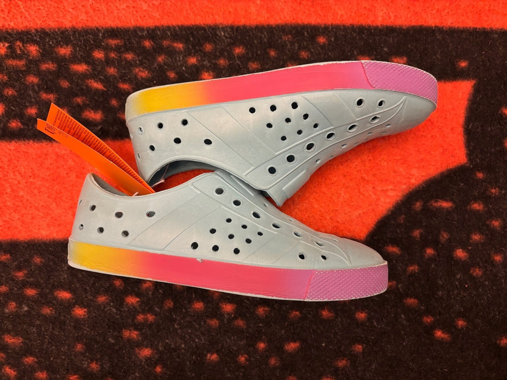 DSG – Dicks Sporting Goods – EVA Slip On Shoes – Blue Pink – Girls SIZE 3 – NEW