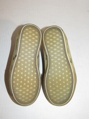 VANS Old Skool OTW Foxing Translucent Soles Black Canvas Shoes Youth Size 1.5
