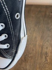 Converse EVA Lift Platform Chuck Taylor Hi Top Sneakers Kids Youth Sz 3 Flaws