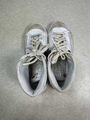Nike Blazer Mid DA4086-100 White Black Grey High Top Kids Sneakers 6.5Y Leather