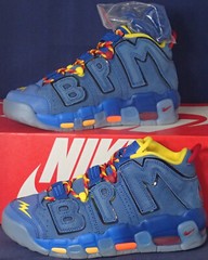 2017 Nike Air More Uptempo DB Doernbecher Blue Jay Youth SZ 5Y ( AH6963-446 )
