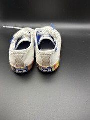 Keds Kids Kickstart Seasonal Sneaker White/Multi Size 8M New W/O BOX