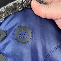 Nova Mountain Blue Black Thinsulate Kids Snow Boots Size 4