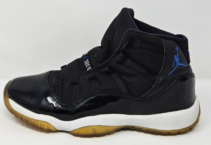 Jordan 11 Space Jam Black White Concord 378038 041 Youth GS 5.5Y