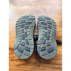 Chaco Kids Z1 Ecotread Blue Grey Patterned Sport Sandals Size 3 Big Kid