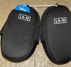 Disney Star Wars Kids Darth Vader Slippers Size L9-10 NWT Black