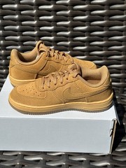 Nike Size 11C Air Force 1 Low LV8 TD ‚Wheat (2019)‘ New In Box Kids Boys Girls