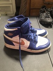 Nike Air Jordan 1 Retro High BG ‚Deep Royal Blue‘ 705300-406 sz 7y bin49