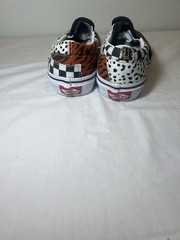 Vans Classic Slip-On “Dalmatian Multi” Kids Youth Size 2 EU 32.5 Animal Print