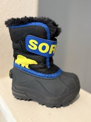 Sorel Commander Snow Winter Boots Infant/ Toddler Size 3 Waterproof Insulated