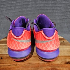 Nike KD 7 Cave Purple Bleached Turquoise Sneakers Unisex Kids Size 6Y Pink