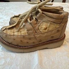 White Diamonds Made In Mexico Exotic Leather Kids Shoes Equivalent 9C Mexico 16