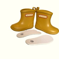 New Tree Grandpa Rain Boots toddler size 13 Yellow Waterproof