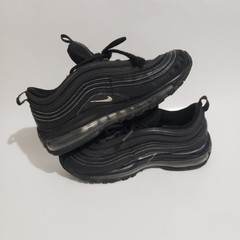 Nike Air Max 97 GS Triple Black Running Shoes 921522-011 Size 4.5Y Women’s 6