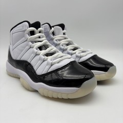 Jordan 11 Retro DMP Gratitude White Black Gold Sneakers Size 5.5Y GS 378038-170